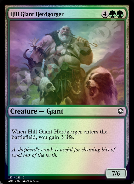Hill Giant Herdgorger FOIL