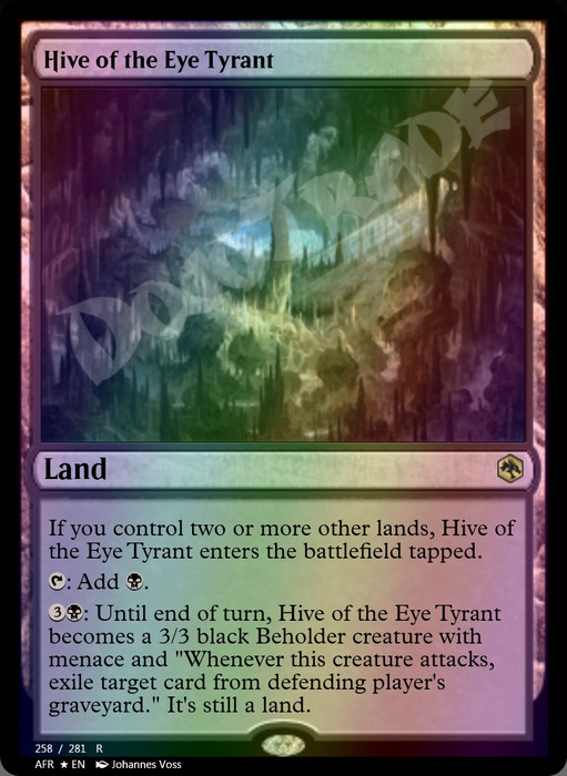Hive of the Eye Tyrant FOIL