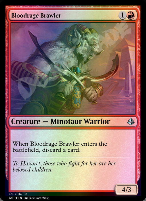 Bloodrage Brawler FOIL