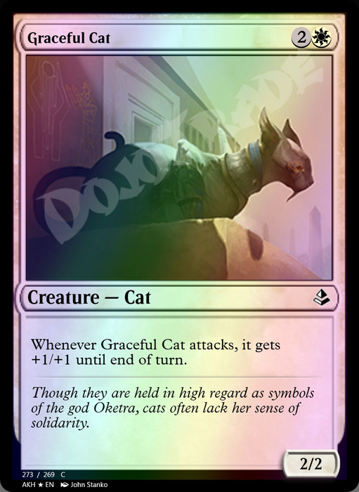 Graceful Cat FOIL