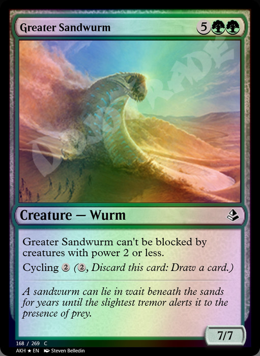 Greater Sandwurm FOIL