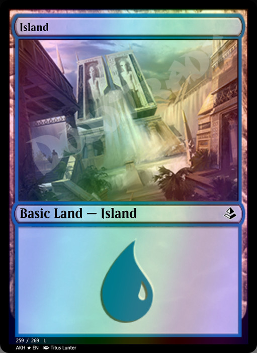 Island (#259) FOIL