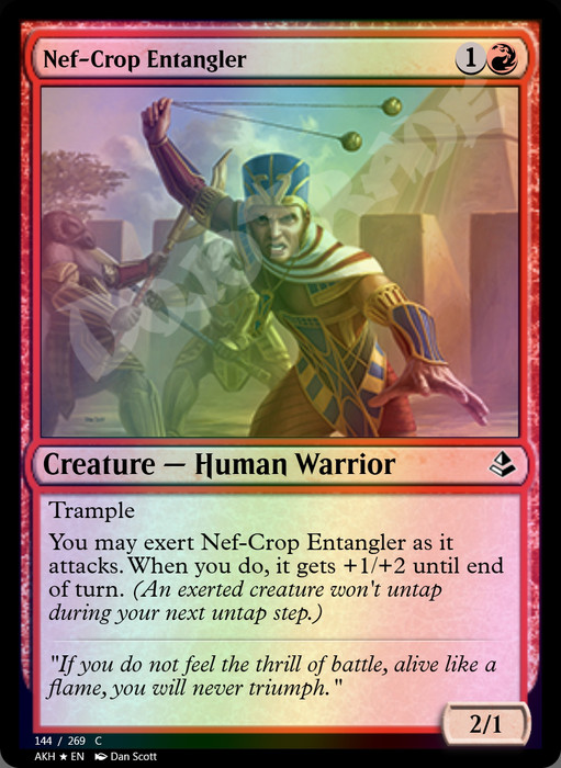 Nef-Crop Entangler FOIL