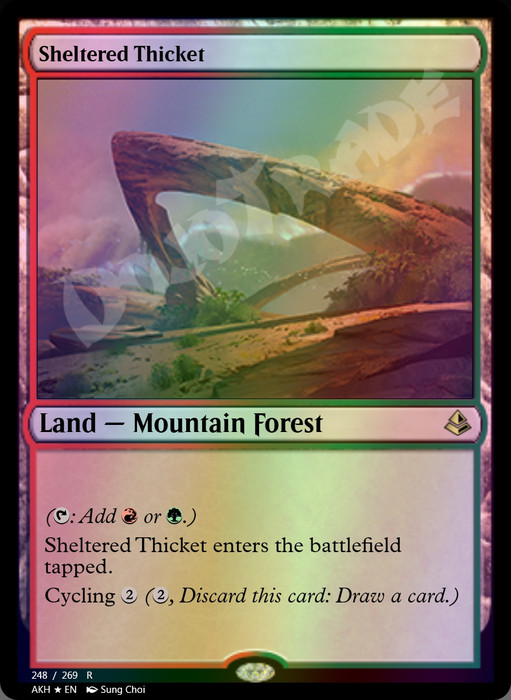 Sheltered Thicket FOIL