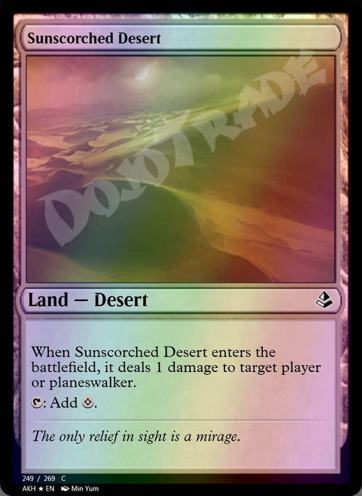 Sunscorched Desert FOIL