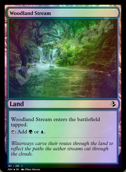 Woodland Stream FOIL