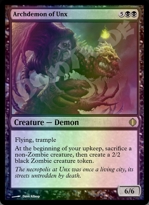 Archdemon of Unx FOIL