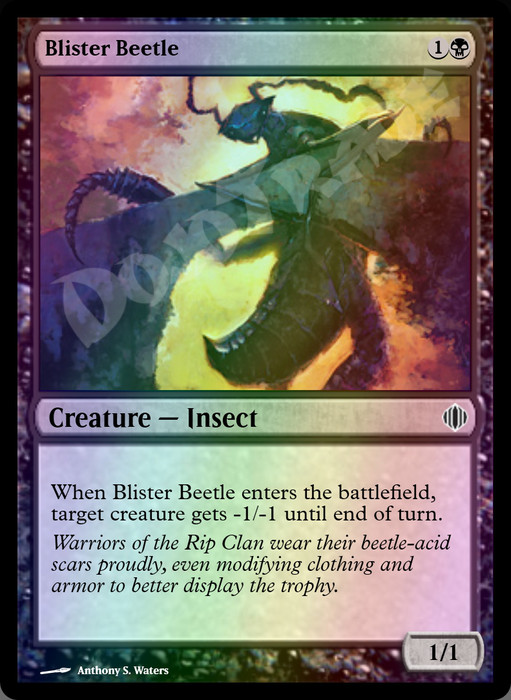 Blister Beetle FOIL