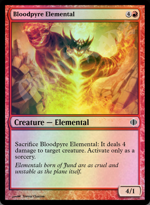 Bloodpyre Elemental FOIL