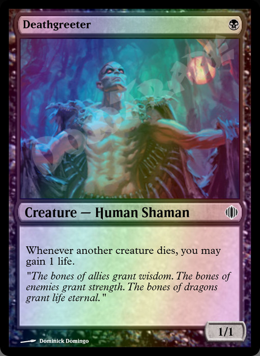 Deathgreeter FOIL