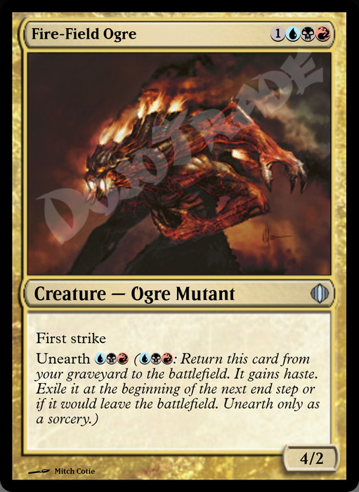 Fire-Field Ogre