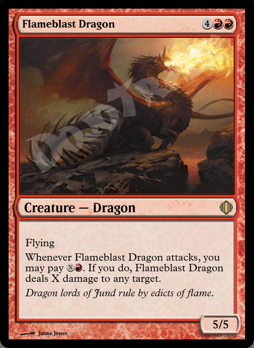 Flameblast Dragon