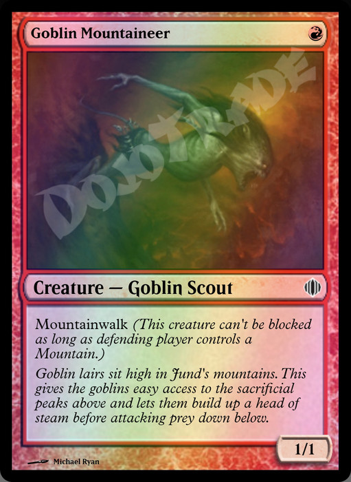 Goblin Mountaineer FOIL