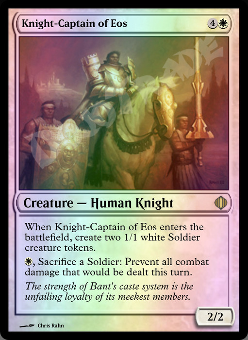 Knight-Captain of Eos FOIL