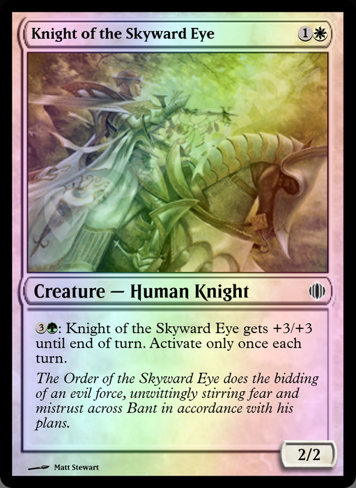 Knight of the Skyward Eye FOIL