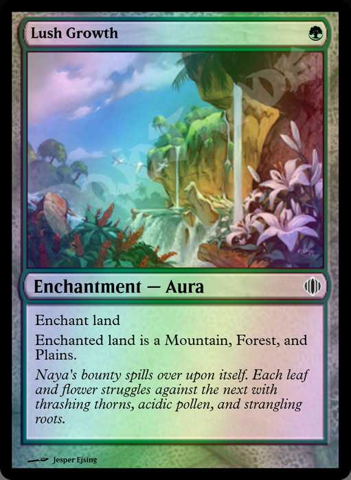 Lush Growth FOIL