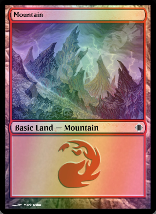 Mountain (#242) FOIL