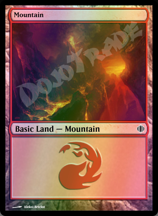 Mountain (#243) FOIL