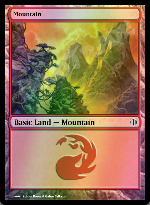 Mountain (#245) FOIL