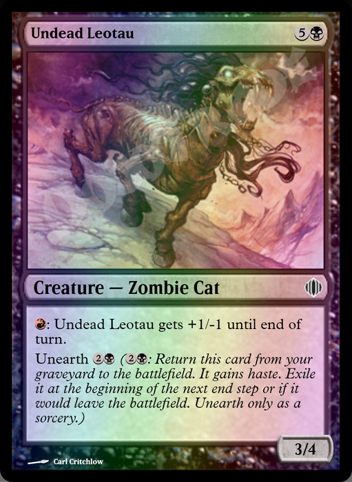 Undead Leotau FOIL