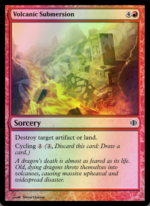 Volcanic Submersion FOIL