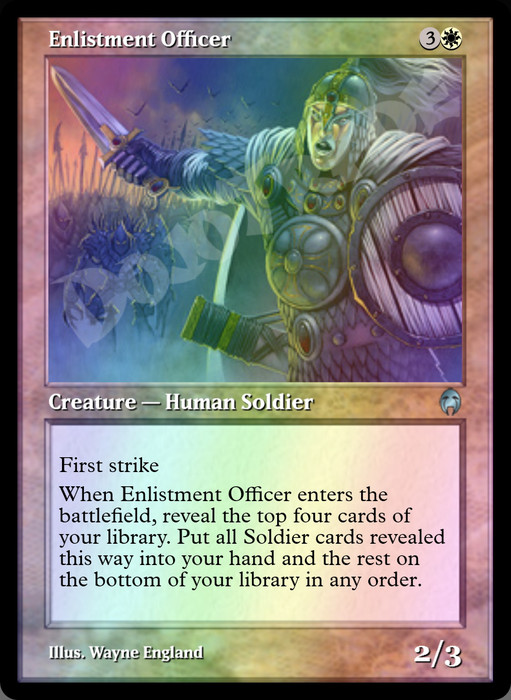 Enlistment Officer FOIL