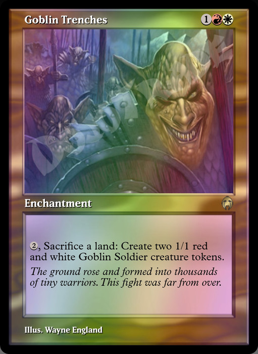 Goblin Trenches FOIL