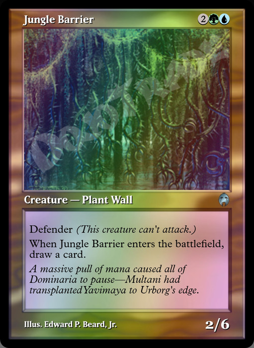 Jungle Barrier FOIL