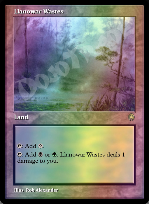 Llanowar Wastes FOIL