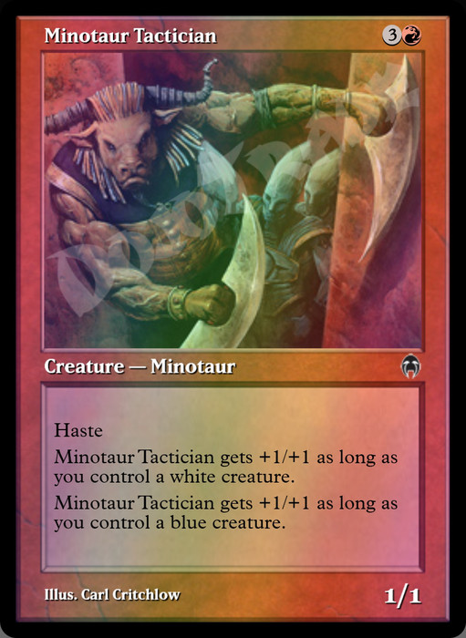 Minotaur Tactician FOIL