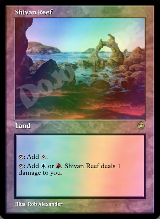 Shivan Reef FOIL