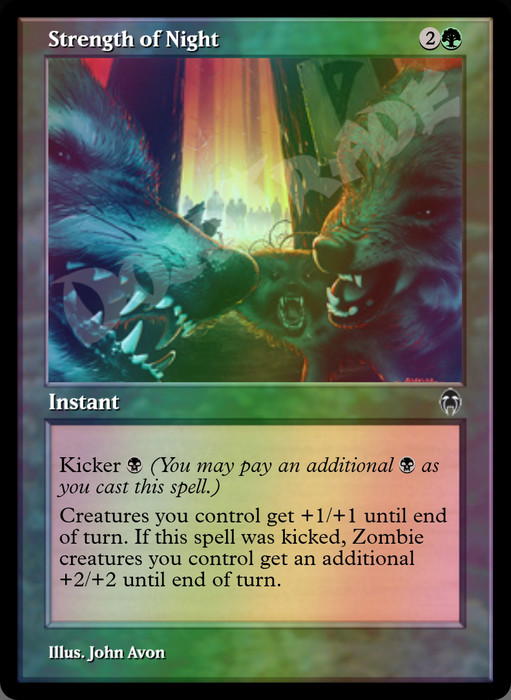 Strength of Night FOIL