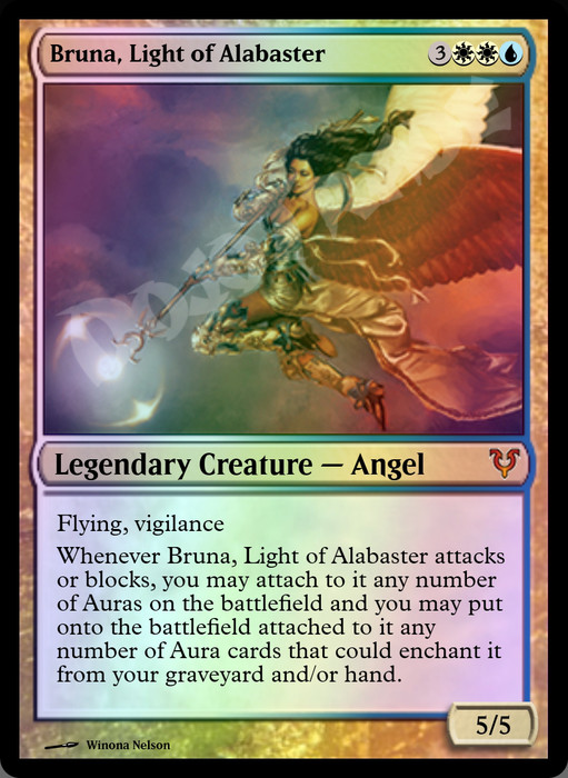 Bruna, Light of Alabaster FOIL