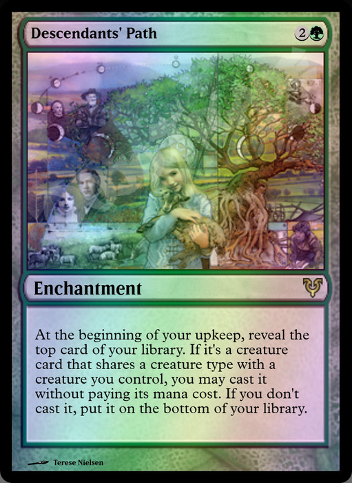 Descendants' Path FOIL