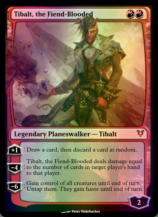 Tibalt, the Fiend-Blooded FOIL