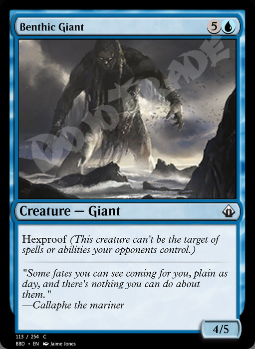 Benthic Giant