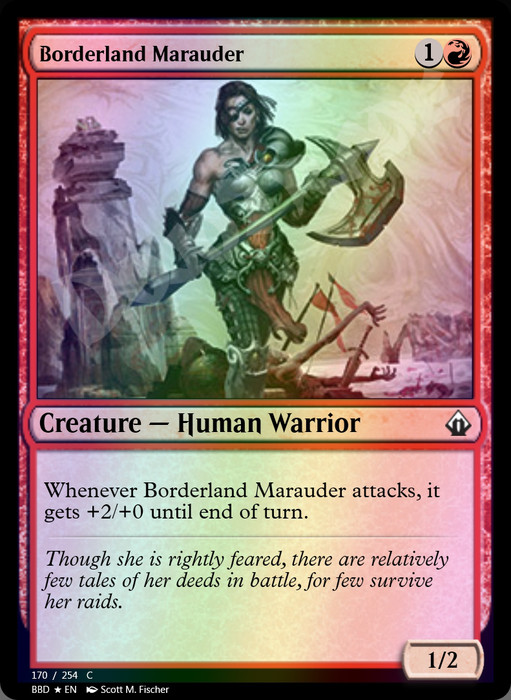 Borderland Marauder FOIL