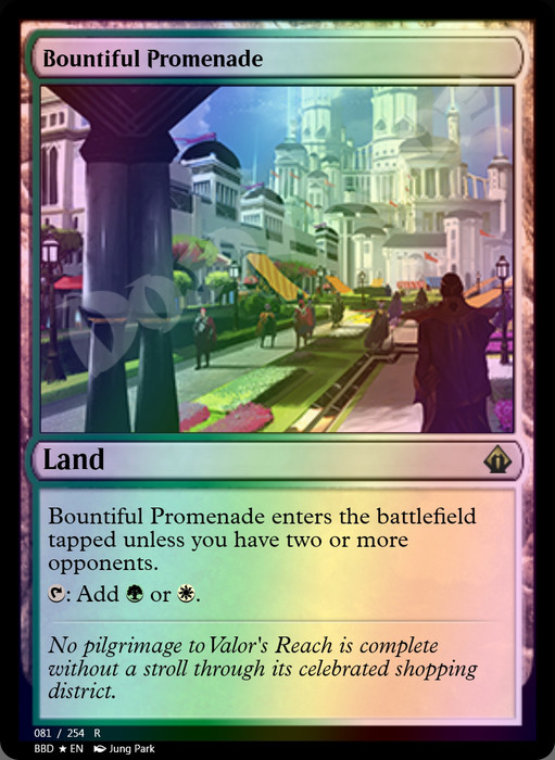 Bountiful Promenade FOIL