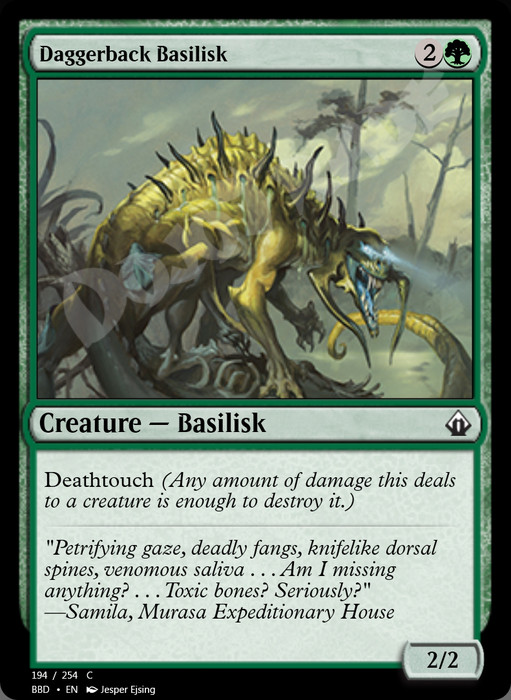 Daggerback Basilisk