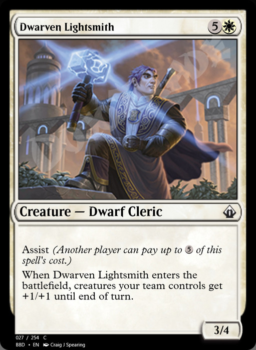 Dwarven Lightsmith