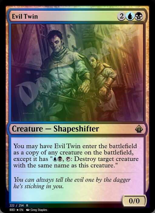 Evil Twin FOIL