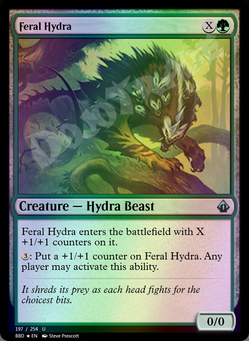 Feral Hydra FOIL