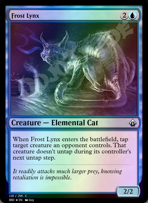 Frost Lynx FOIL