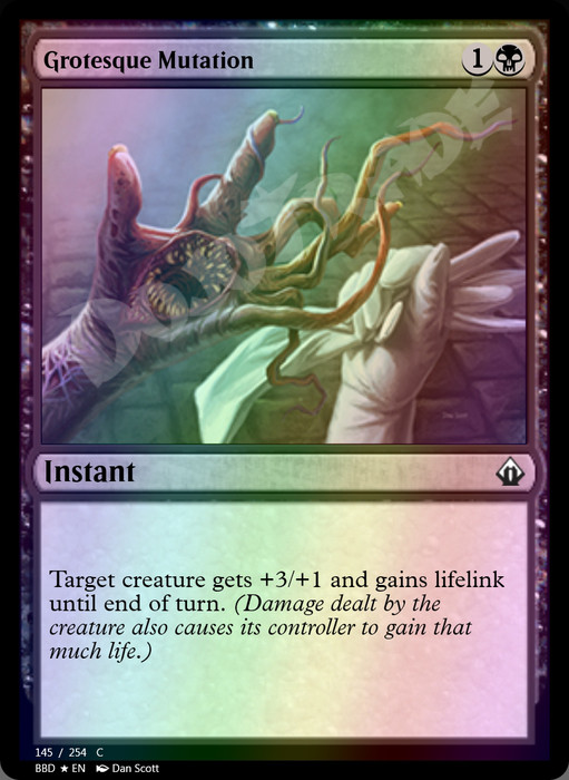 Grotesque Mutation FOIL