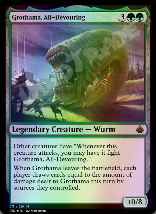 Grothama, All-Devouring FOIL