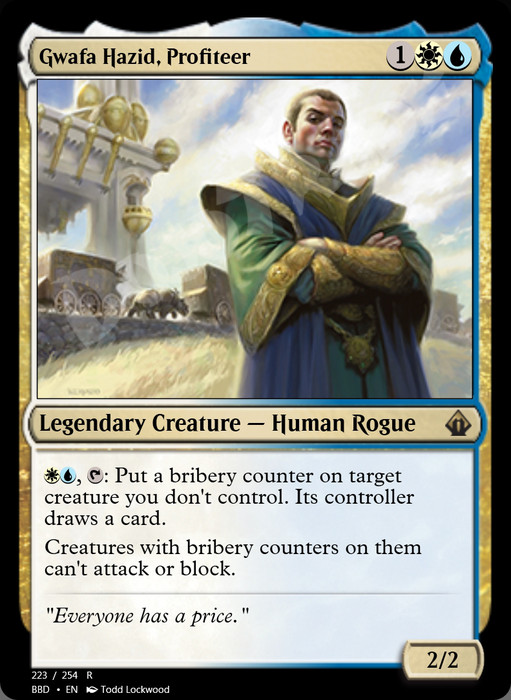 Gwafa Hazid, Profiteer