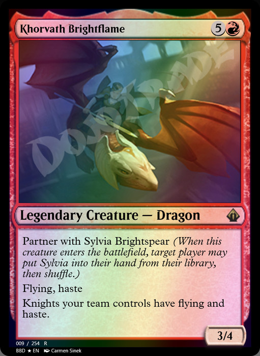 Khorvath Brightflame FOIL