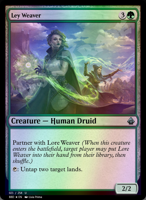 Ley Weaver FOIL