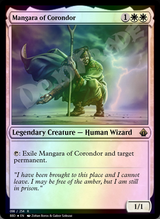 Mangara of Corondor FOIL