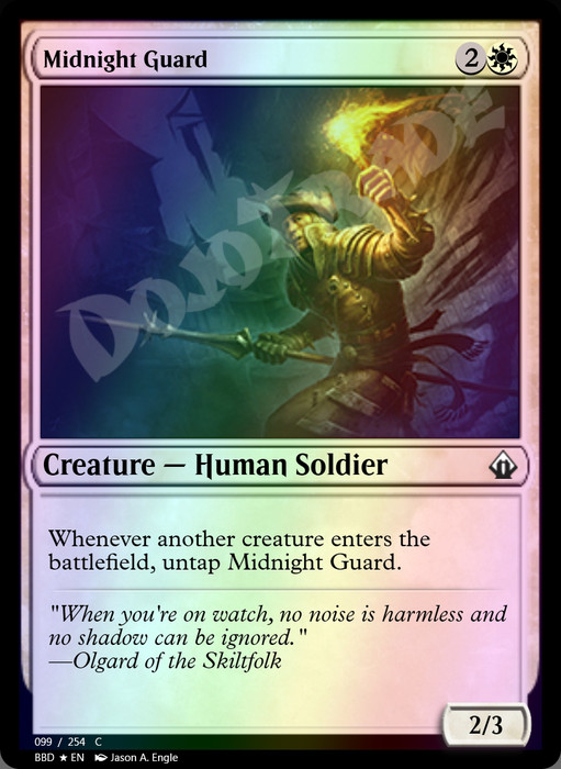 Midnight Guard FOIL